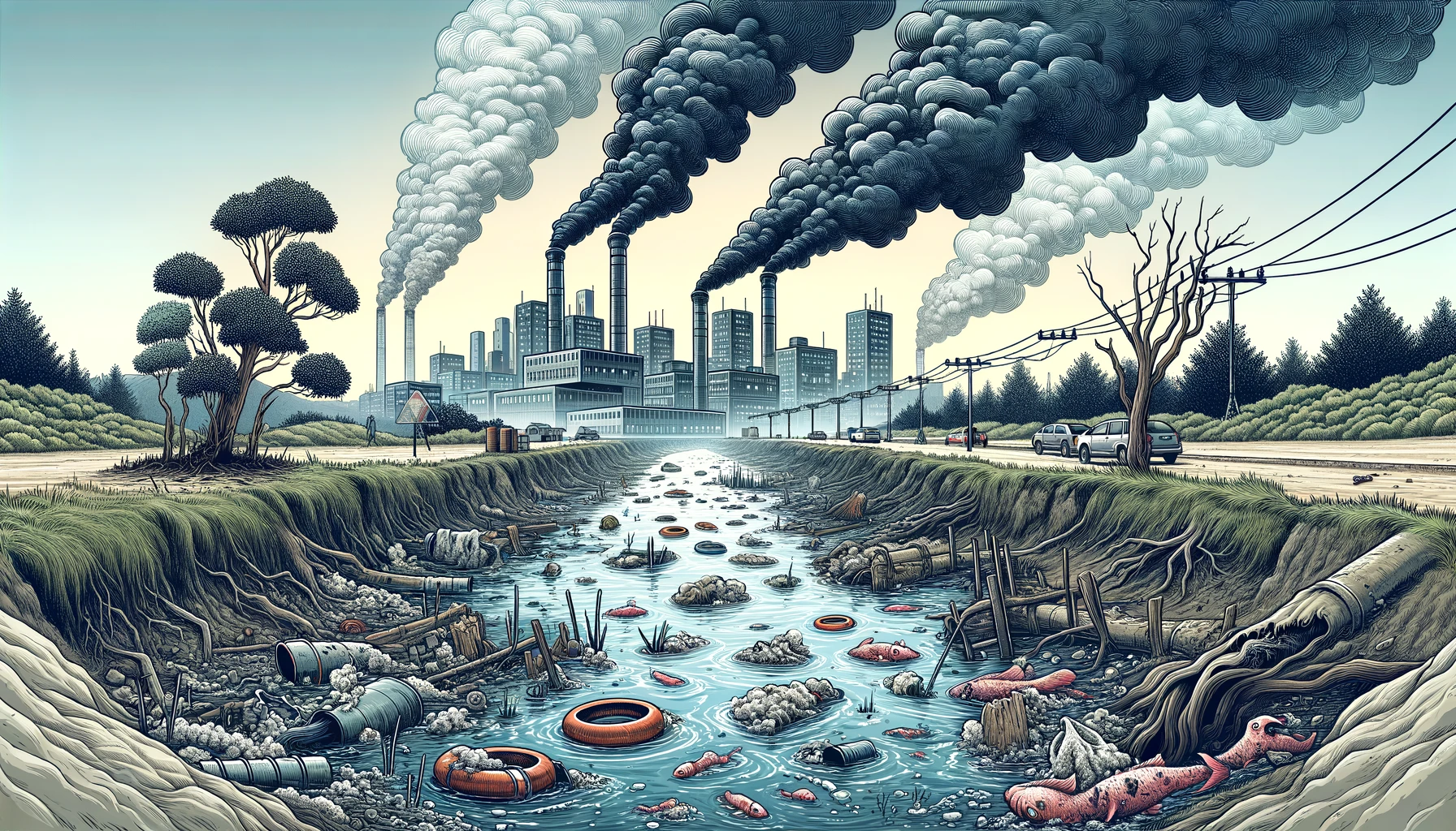 La Pollution De L Environnement Causes Et Cons quences ETPY